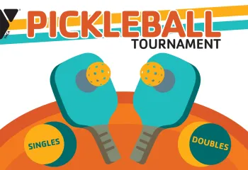 Pickleball tournament singles and doubles