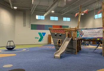 Explorer's Cove Indoor Playground in the YMCA Youth Development Center